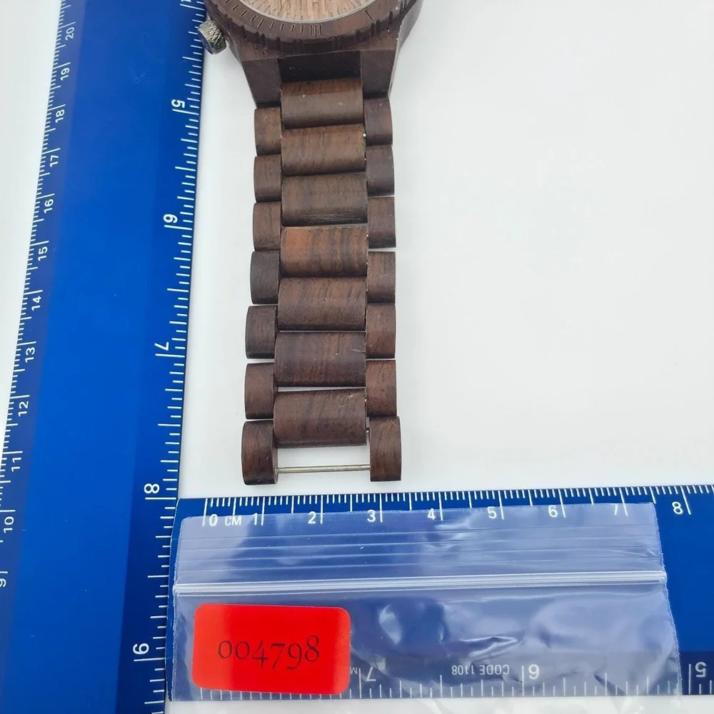 WEWOOD Arrow Nut Men's Watch 100% Natural Walnut Wood Stainless Steel Clasp 7